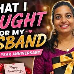 What I Bought for my husband for my 5 Year Anniversary|Anniversary Gift Ideas|