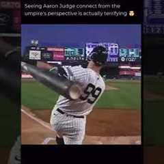 Aaron Judge POV #homerun #aaronjudge #yankees #newyorkyankees #baseballshorts #baseball #mlb