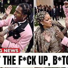New Heated Footage Between Rihanna & A$AP Rocky At The Gala Goes Viral