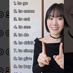 10 MUST-KNOW Korean Verbs😉