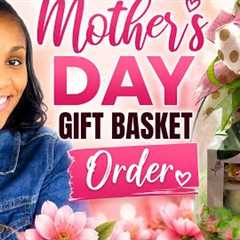 DIY Mother’s Day Gift Basket Order 🌸 Easy & Beautiful Basket Idea # trending #viral #gift