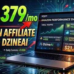 How I Make $21K/mo With Amazon Affiliate Using DzineAI