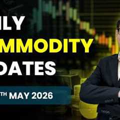 Commodity Analysis for Monday | 11th May 2026