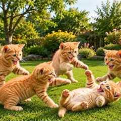 🌟🐱 Adorable Kittens Playing Outdoors | Funny Cat Videos Compilation ✨