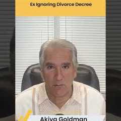 #MichiganDivorceattorney #MichiganDivorce Ex Ignoring Divorce Decree