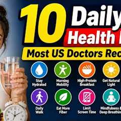 👉 Quick Daily Health Tips for a Healthier and Stronger You | Daily Health And Wellness Tips 