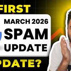 Google Spam Update March 2026 - Is Your Site at Risk? | Robin Mehta