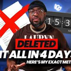 How I Deleted Everything Off My Credit Report in 4 Days (2026 Sweep Guide)