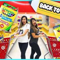 BACK TO SCHOOL SUPPLIES SHOPPING CHALLENGE