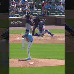 FASTEDT reactions in baseball⚾⚡ #mlb #baseball #pitcher #fast #throwback