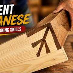 Ancient Japanese Woodworking Skills – Traditional Wood Joinery Without Nails or Screws