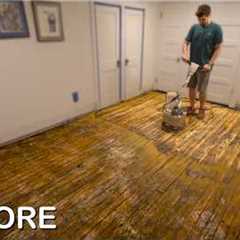 I transformed my 100-year-old hardwood floor