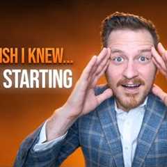 5 Things I Wish I Knew Before Starting a Construction Business