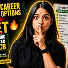 PCB Career Options Other Than NEET🔥 BEST High Paying Careers After 12th PCB📈 CUET  PCB COURSES✅