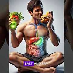 Healthy Food vs Junk Food 🍎🍔 | What Really Happens Inside Your Body | 3D Medical Animation
