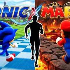 Immersive Interactive Warm Up | SONIC x MARIO RUN! ⚡🍄 ~200 kcal Burn | Fun Workout | Full Body