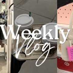 WEEKEND VLOG | School supply shopping, errands & getting my life together