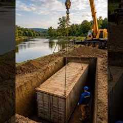 This Underground Container Home Has an Underwater Window 😳