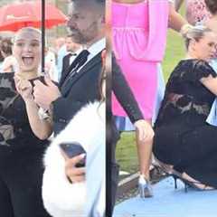 Molly-Mae Hague makes early exit from Fury wedding on £15k private jet