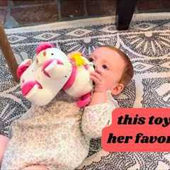 Musical puppy toy for baby girls