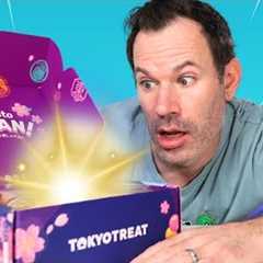 Unboxing Japan's #1 Snack Box | Taste Test Reaction