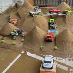 RC Off Road Island Challenge – Crazy Obstacle Race on Sand Mountain!