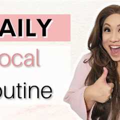 DAILY VOCAL EXERCISES #1 for Strong and Healthy Voice
