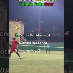 Ranking The Most Insane tennis Fails Of All Time 😭💀