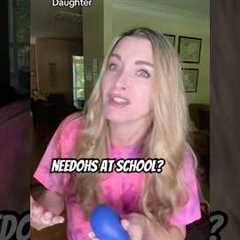 NEEDOHS TO SCHOOL? Pt 1: WHAT COULD GO WRONG😬 #needoh #momlife #parenting #funny