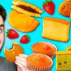Trying AUTHENTIC Japanese Cakes! - SAKURACO Snack Box REVIEW!