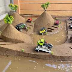 🏝️ RC Cars vs Impossible Island Challenge | Who Will Survive?