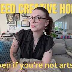 easy creative hobbies to try (even if you think you're not that artistic) 🎨