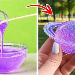 🪐 NEW DIY FIDGETS 🌀💜 Fun Stress-Relieving Craft Ideas 💫