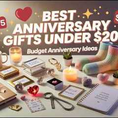 Best Anniversary Gifts Under $20 🎁 Affordable & Thoughtful Gift Ideas