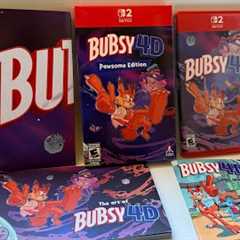 Bubsy 4D Collectors “Pawsome Edition” Switch 2 Unboxing