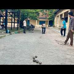 Funny petanque fighting #volleyballworld #volleyballteam #volleyballlife #volleyballgame