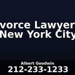 Divorce Lawyer in New York City