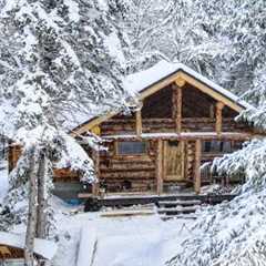 2 Years Alone Building an Off Grid Log Cabin in the Wilderness, Start to Finish