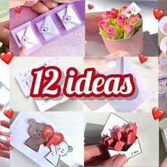 12 ideas | DIY Birthday Gift Ideas | Cute Gifts | Easy Present Ideas