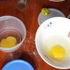 How to bake a cake (Rubbing-in Method)// using jiko and soil as an improvised oven.