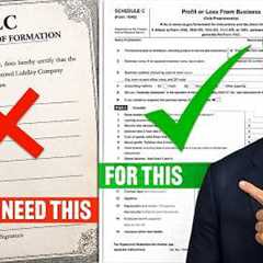 You DON'T Need An LLC To Write Off Business Expenses (The Truth)