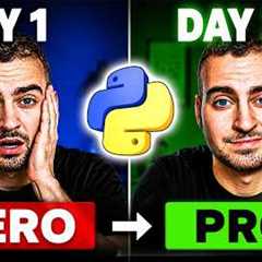 How I would learn Python programming FAST (If I could start over)