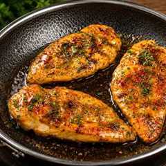 Don't cook chicken breasts until you see this recipe! Simple and Delicious dinner recipe!