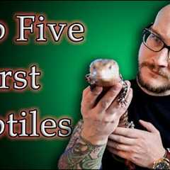 Top 5 BAD PET REPTILES For Kids | Get These Reptiles Instead