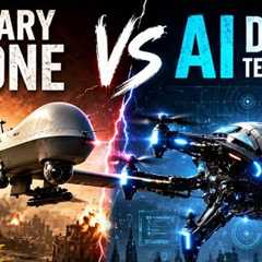 Military Drone vs AI Drone Technology | Future War Begins| ai @mindcrafterty