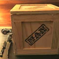 Manly gifts: Man Crates