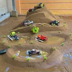 🏔️ RC Cars Extreme Mountain Climb Challenge | Crossing Water & Tough Obstacles!