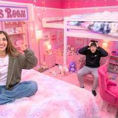 I Transformed My Brother's Entire Room Pink! (sorry Allen)