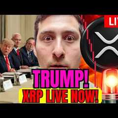 XRP TRUMP IRAN BIG CRYPTO NEWS LIVE!!!!
