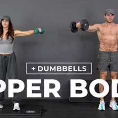 Dumbbell Upper Body Workout | Back, Chest, Shoulders & Arms